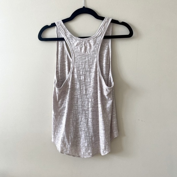 Aritzia Wilfred Free Racerback Tank Heather Marled Knit Flowy Tank Size Small - Picture 4 of 7